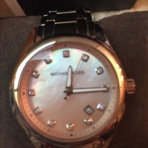 Michael Kors Rose Gold Mother of Pearl Watch